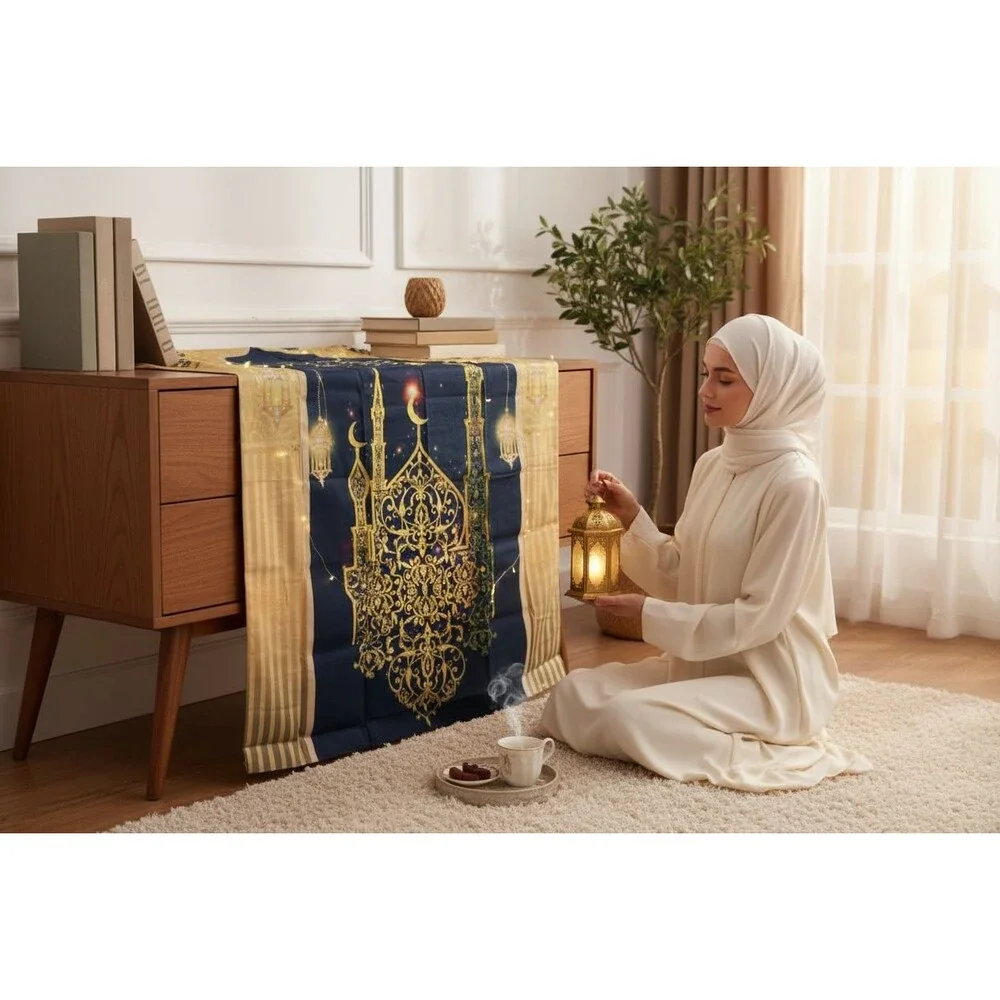 Ramadan Tapestry Eid Mubarak Tapestry Wall Art Decor for Any Room 80
